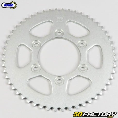 Couronne 52 dents acier 420 Rieju RR, RS2, Spike Afam