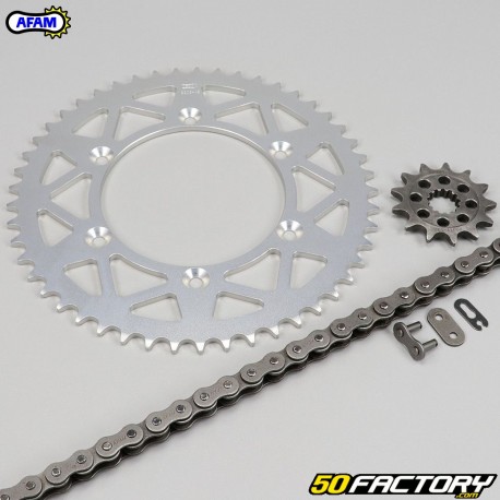 Kit chaîne 13x49x114 Suzuki RM-Z 250 (2013 - 2016) Afam gris