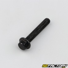 6x35 mm screw hexagonal head black base (per unit)