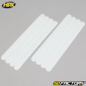 HPX Aqua grip anti-slip transparent strips 20 mm x 240 mm (pack of 8 strips)