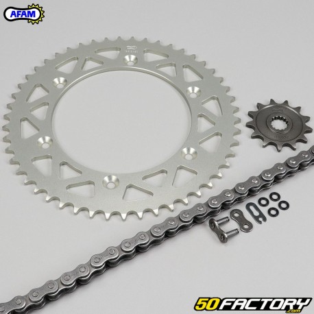 13x50x112 O-ring chain kit Yamaha YZ 125 Afam gray