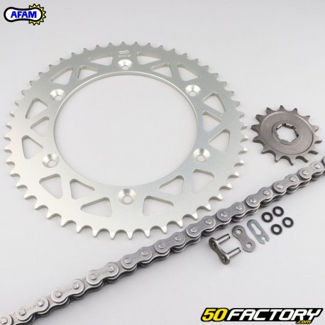 XNUMXxXNUMXxXNUMX O-Ring-Kettensatz Yamaha  YZ XNUMX,XNUMX Afam  grau