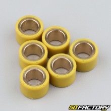 Variomatikgewichte 4g 17x12 mm Aprilia SR50, Suzuki Katana ... gelb