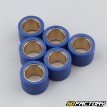 Rodillos de variador 18g 23x18 mm Kymco Dink,  Piaggio 9... azules