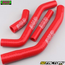 Cooling hoses Yamaha YZF450 (2010 - 2017) Bud Racing red