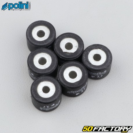 Rulli variatori 3.7g 15x12 mm Minarelli verticale e orizzontale MBK Booster,  Nitro... Polini