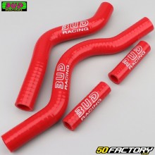 Cooling hoses Suzuki RM250 (2001 - 2008) Bud Racing red