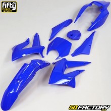 Verkleidungskit Derbi Senda  DRD Xtreme, Gilera SMT, RCR  (XNUMX - XNUMX) Fifty  blau