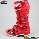 Alpinestars Tech XNUMX bota vermelho