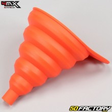 Soft funnel for oil filling 4MX orange