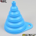 Soft funnel for oil filling 4MX blue