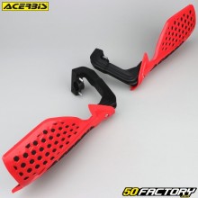 Protetores de mão Acerbis X-Ultimate  vermelho e preto