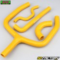 Mangueras de refrigerante Kawasaki KXF XNUMX (XNUMX - XNUMX) Bud Racing  amarillos