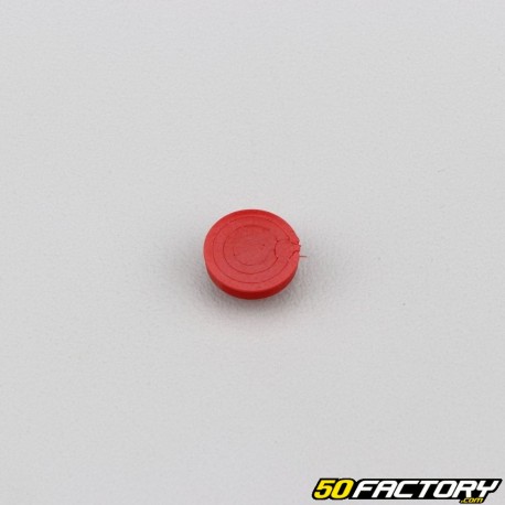 Tampa de rosca BTR Ø9.5 mm vermelho (simples)