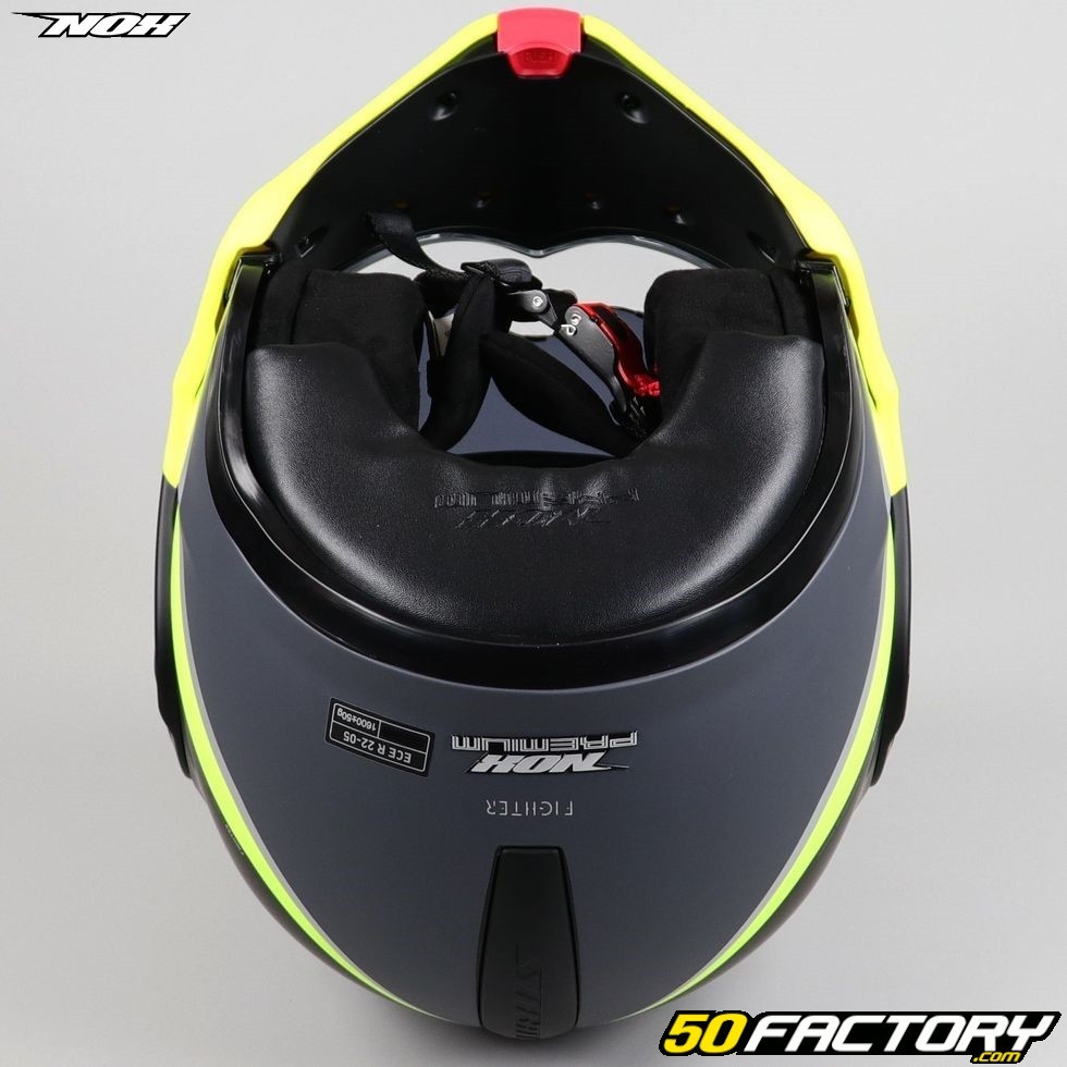 Casque modulable Stratos Fighter Noir Mat Titanium