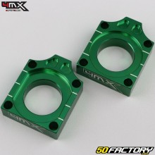 Chain tensioners Kawasaki KX 125, KXF, Suzuki RM-Z 250, 450... 4MX green