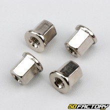 Cylinder stud nuts Ø6x1.00 mm (set of 4)