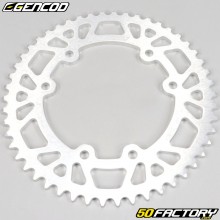 Couronne 50 dents alu 420 Derbi, Rieju, Yamaha, Peugeot... Gencod grise