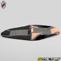 Capa de assento KTM SX 125, 250, SX-F 450 ... (2019 - 2022), EXC (2020 - 2023) JN Seats preto e laranja