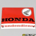 Letrero esmaltado Honda XNUMXxXNUMX cm