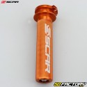 Tubo de puño de acelerador de aluminio KTM SX-F, EXC-F 250, 350... Scar naranja