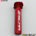 Aluminum gas handle tube Yamaha YZF, WR-F...250, 450... Scar red