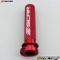 Aluminum gas handle tube Yamaha YZF, WR-F...250, 450... Scar red