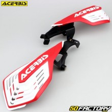 Protectores de manos Gas Gas CE, Husqvarna FE 250, 350... Acerbis K-Future GG rojo y blanco