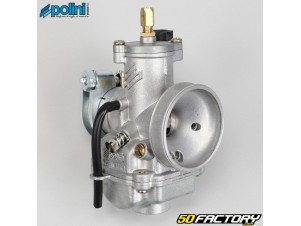 Carburatore Polini CP 15 (montaggio rigido e pomello di azionamento di  comando starter)