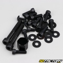 MBK fairing and crankcase screws Booster,  Yamaha Bw&#39;s black