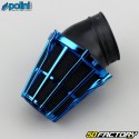 Ã˜46 mm air filter Polini 30Â° blue