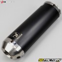 Daelim silencer Roadwin,  Roadsport 125 (2007 - 2016) IXrace New pure black stainless steel