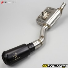 Silenciador Derbi GPR Xnumx (xnumx - xnumx) iXrace MK2 aço inoxidável preto