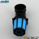 Ã˜38 mm air filter Polini 90Â° black