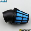 Ã˜43 mm air filter Polini 30Â° black