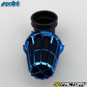 Ã˜46 mm air filter Polini 90Â° blue