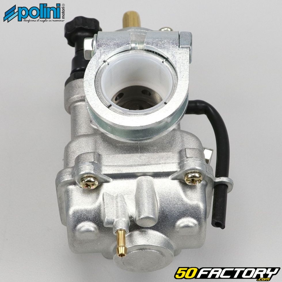 Carburateur Polini CP 21 Piaggio air et liquide Typhoon, NRG 50 2T