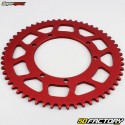 Rear sprocket 56 aluminum teeth 420 Sherco SM SM-R, SE-R, Suzuki RMX,  SMX  50  Supersprox red