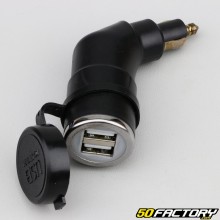 Toma de corriente DIN (encendedor) a USB 12/24V