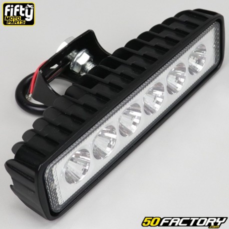 2PZ FARETTO BARRA LED PER AUTO 18 WATT - Europhones