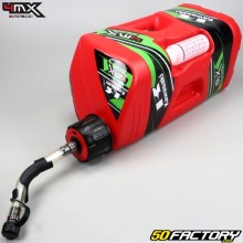 Bidón de combustible XNUMXL con dispensador de aceite XNUMXMX Kawasaki
