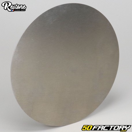 Round aluminum number plate large model 200 mm Restone