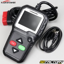 Konnwei KW680 Universelles OBD2-Diagnosetool (mehrsprachig)