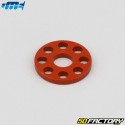 Rondelle Piatte 6mm Forate Motocross Marketing alluminio Ã˜18 mm arancione (lotto di 10 pezzi)