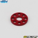 Rondelle Piatte 6mm Forate Motocross Marketing alluminio Ã˜18 mm rosso (lotto di 10 pezzi)