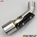 Silenciador KTM Duke, RC 125, 390, Husqvarna Vitpilen 401... (desde 2021) IXrace preto MK2