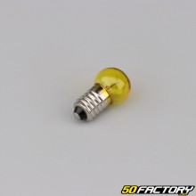 E10 6V 6W yellow headlight bulb to screw