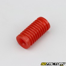 Gear selector rubber, kickstarter... red