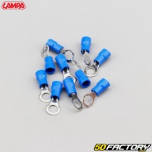 Ø5 mm eyelet terminals to crimp Lampa blue (pack of 10)