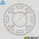 14x38x110 Kawasaki K O-Ring Chain KitFX 450 QuadRacing